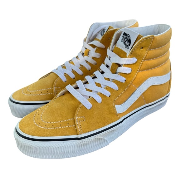 Vans Shoes - Vans Yellow High-Top Sneakers